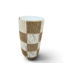MESA BOLLATE - LATERAL - G - CORDA RETORCIDA BRANCA E BEGE - Cód.: 3362