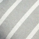 ALMOFADA - GELA - LISTRADA - CINZA CLARO E OFF WHITE - Cód.: 818