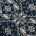 ALMOFADA - TRAPANI - AZUL ESCURO - PRETO - OFF - Cód.: 819