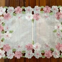 LUGAR AMERICANO - MEDA - BRANCO/ROSA/VERDE - Cód.: 956
