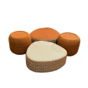 MESA ADRANO - CENTRO- TERRACOTA E CRU - Cód.: 3140