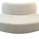 SOFÁ ALTAMURA - CURVO ABERTO - MODULAR - 1,70 -LINHÃO CRU - Cód.: 1621