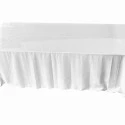 MESA TREVISO COM TOALHA BRANCA OXFORD - Cód.: 1031