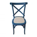 CADEIRA PARIS - MADEIRA - LACA AZUL ESCURO - Cód.: 1494
