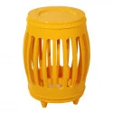GARDEN SEAT - MADEIRA - LACA AMARELO - Cód.: 1184