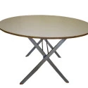 MESA CAV. - 1,40ø - ( 8 LUGARES ) - (usar com toalha) - Cód.: 1
