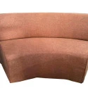 SOFÁ ALTAMURA - CURVO FECHADO - MODULAR - 1,70 - LINHÃO CONHAQUE - Cód.: 2523