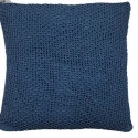 ALMOFADA - NICASTRO - AZUL ESCURO - TRICÔ - Cód.: 2785