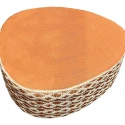 MESA SCALEA - CENTRO - TERRACOTA E CRU - Cód.: 3075