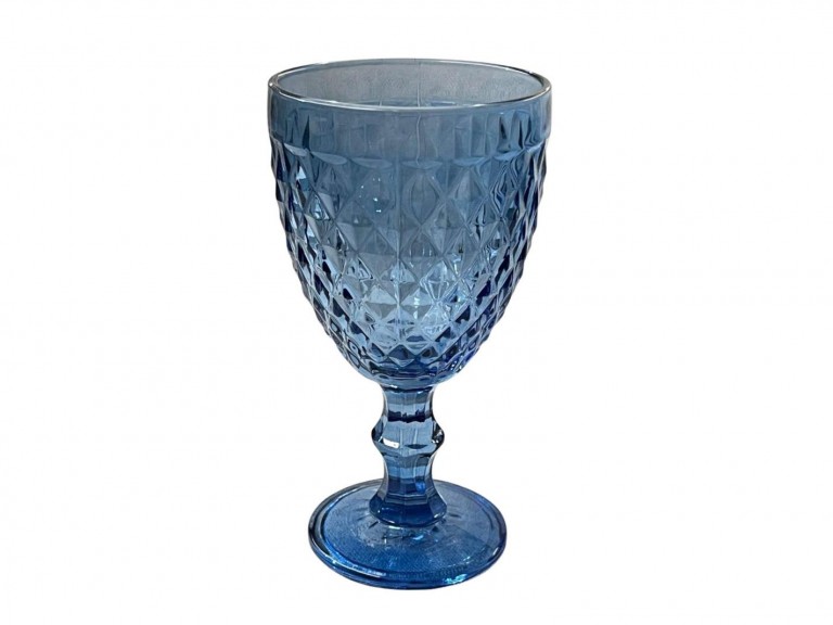 TAÇA - BICO DE ABACAXI - AZUL - 325 ML ST Mob - Locações de mobiliário para eventos