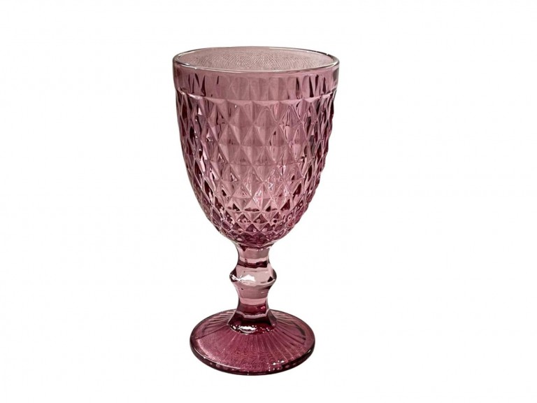 TAÇA - BICO DE ABACAXI - LILAS - 325 ML ST Mob - Locações de mobiliário para eventos
