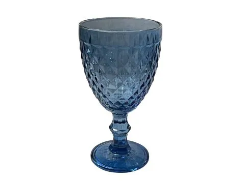 TAÇA - BICO DE ABACAXI - AZUL - 325 ML - 1 - ST Mob - Locações de mobiliário para eventos