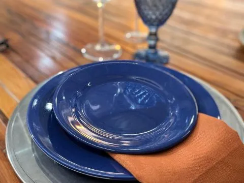 TAÇA - BICO DE ABACAXI - AZUL - 325 ML - 3 - ST Mob - Locações de mobiliário para eventos