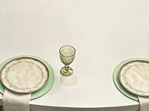 TAÇA - BICO DE ABACAXI - VERDE - 325 ML - 5 - ST Mob - Locações de mobiliário para eventos