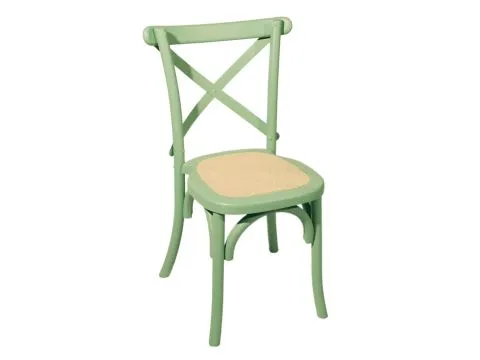 CADEIRA PARIS - MADEIRA - LACA VERDE CLARO - 1 - ST Mob - Locações de mobiliário para eventos