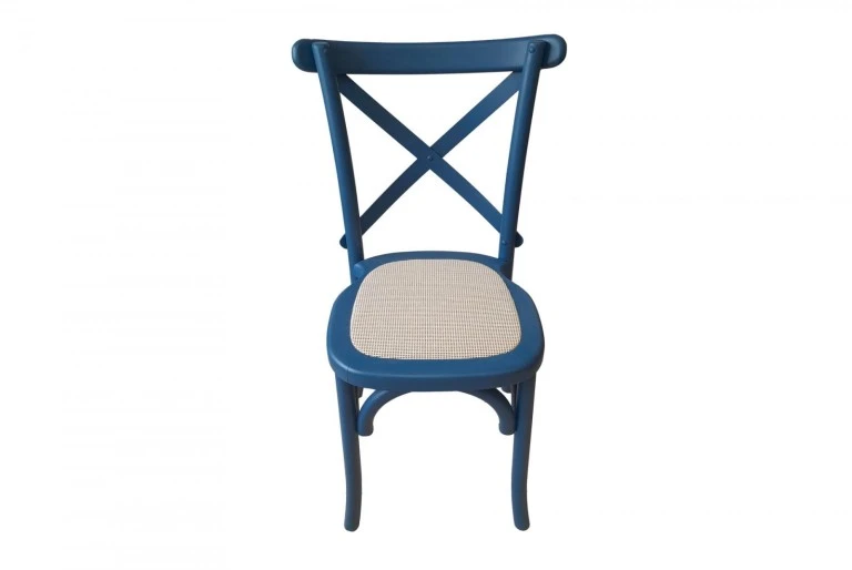 CADEIRA PARIS - MADEIRA - LACA AZUL ESCURO ST Mob - Locações de mobiliário para eventos