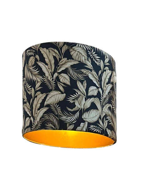 LUMINÁRIA - TRANI - FLORAL AZUL - 1 LÂMPADA BIVOLT ST Mob - Locações de mobiliário para eventos