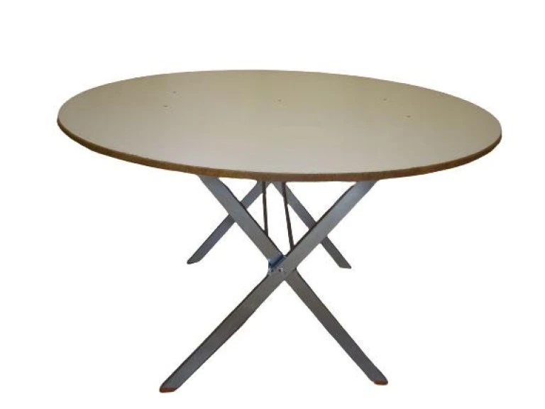 MESA CAV. - 1,60 Ø - ( 10 LUGARES ) - (usar com toalha) ST Mob - Locações de mobiliário para eventos