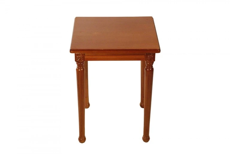 MESA ANNE - LATERAL - MADEIRA - IMBUIA ST Mob - Locações de mobiliário para eventos