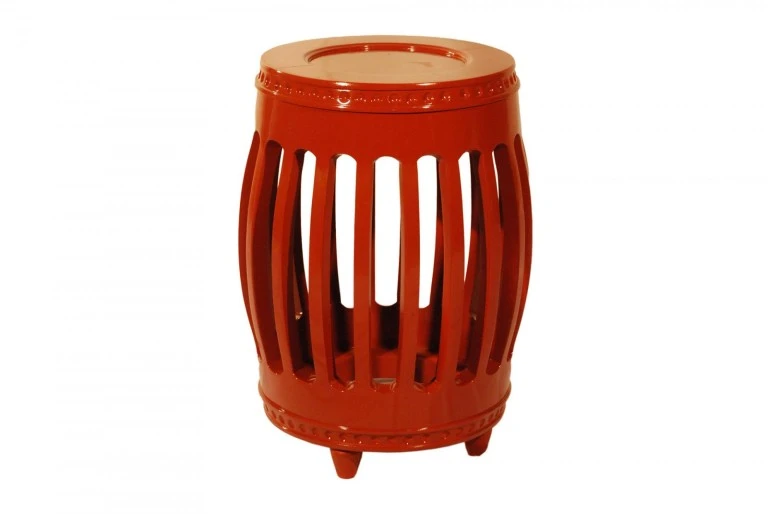 GARDEN SEAT - MADEIRA - LACA TERRACOTA ST Mob - Locações de mobiliário para eventos