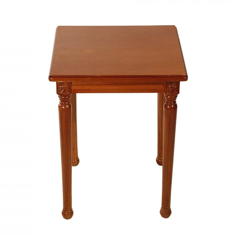 MESA ANNE - LATERAL - MADEIRA - IMBUIA ST Mob - Locações de mobiliário para eventos