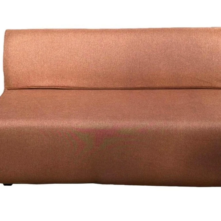 SOFÁ ALTAMURA - RETO - MODULAR - 1,40 - LINHO CONHAQUE ST Mob - Locações de mobiliário para eventos