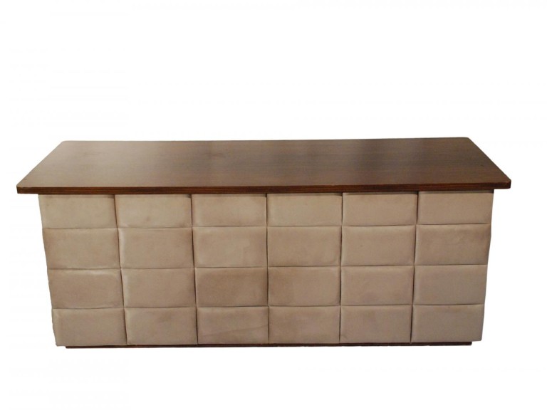 BALCÃO - CONTEMPORÂNEO - REVESTIDO COM TECIDO ST Mob - Locações de mobiliário para eventos