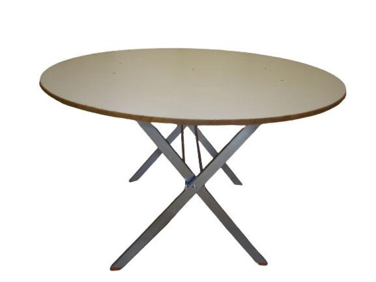 MESA CAV. - 1,60ø- ( 10 LUGARES ) - (usar com toalha) ST Mob - Locações de mobiliário para eventos