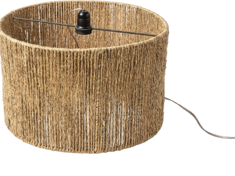 LUMINÁRIA - CAPRI M - SISAL - 1 LÂMPADA BIVOLT ST Mob - Locações de mobiliário para eventos