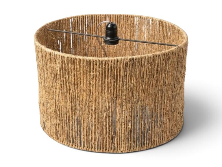 LUMINÁRIA - CAPRI M - SISAL - 1 LÂMPADA BIVOLT ST Mob - Locações de mobiliário para eventos