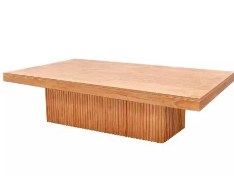 MESA PÁVIA - MADEIRA - MEL - 10 - ST Mob - Locações de mobiliário para eventos