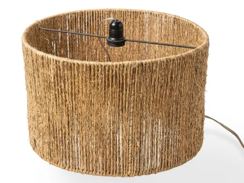 LUMINÁRIA - CAPRI M - SISAL - 1 LÂMPADA BIVOLT - 1 - ST Mob - Locações de mobiliário para eventos