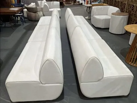 SOFÁ ALTAMURA - RETO - MODULAR - 1,40 - LINHÃO CRU - 5 - ST Mob - Locações de mobiliário para eventos