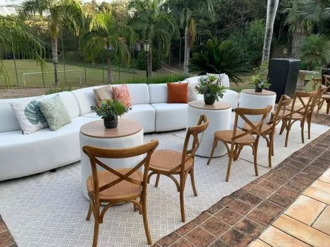 SOFÁ ALTAMURA - CURVO ABERTO - MODULAR - 1,70 - LINHÃO CRU - 3 - ST Mob - Locações de mobiliário para eventos
