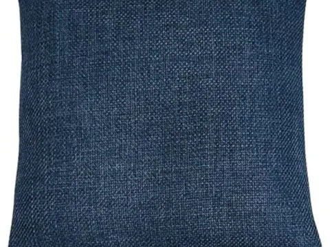 ALMOFADA - CASCINA - LINHÃO - AZUL ESCURO - 1 - ST Mob - Locações de mobiliário para eventos