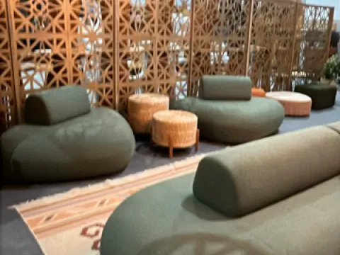SOFÁ VELLETRI - ORGÂNICO - VERDE ESCURO - 2 - ST Mob - Locações de mobiliário para eventos