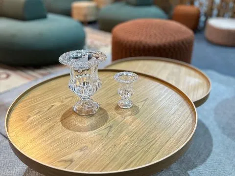 MESA ARICCIA - CENTRO II - BASE FERRO PRETA - TAMPO MADEIRA FREIJÓ - 2 - ST Mob - Locações de mobiliário para eventos
