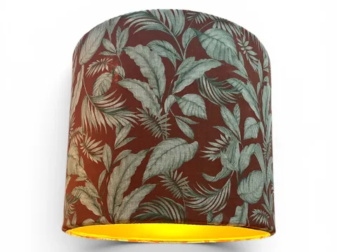 LUMINARIA - TRANI - FLORAL TERRACOTA - 1 LÂMPADA BIVOLT - 1 - ST Mob - Locações de mobiliário para eventos